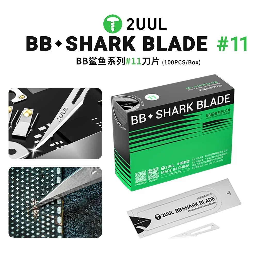 Pentalobe Screwdriver Set - 2UUL DA18 BB SHARK BLADE#11 100PCS