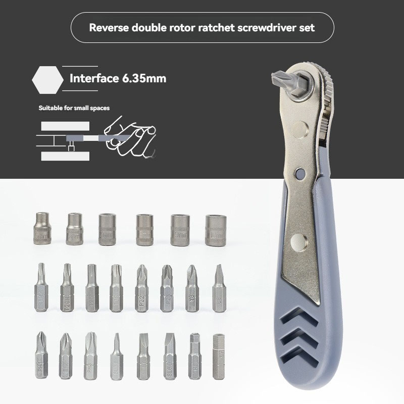 Electronics Repair Shop - 24 In 1 Ratchet Screwdriver Kit