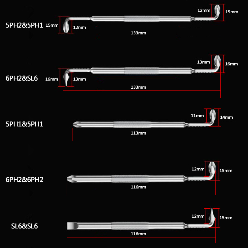 BROPPE Z-Type Screwdriver L-Sh - Pentalobe Screwdriver Set 评论和价格