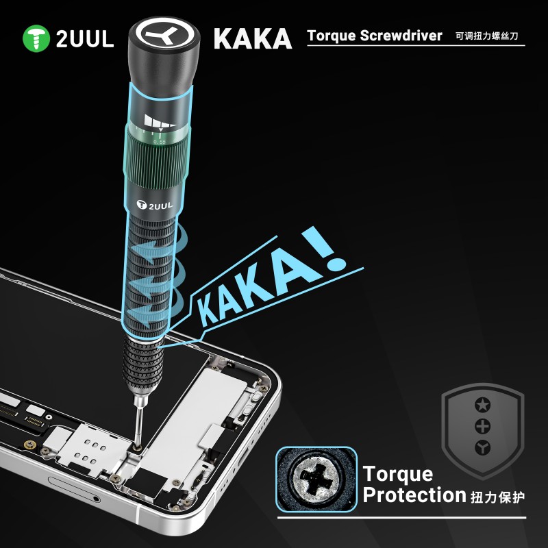 2UUL KAKA Adjustable Torque Sc - Pentalobe Screwdriver Set 评论和价格