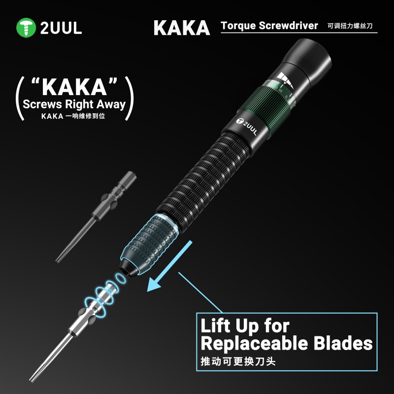 2UUL KAKA Adjustable Torque Sc - Pentalobe Screwdriver Set 评论和价格