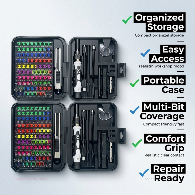 132 in 1 Precision Screwdriver - Electronics Repair Shop 评论和价格